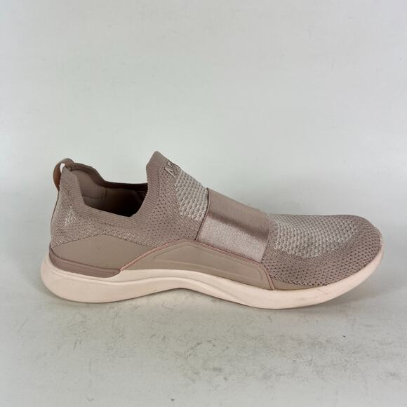 APL Athletic Propulsion Labs Techloom Bliss Sneaker Women's 9 Rose Dust Shoes - Picture 3 of 11
